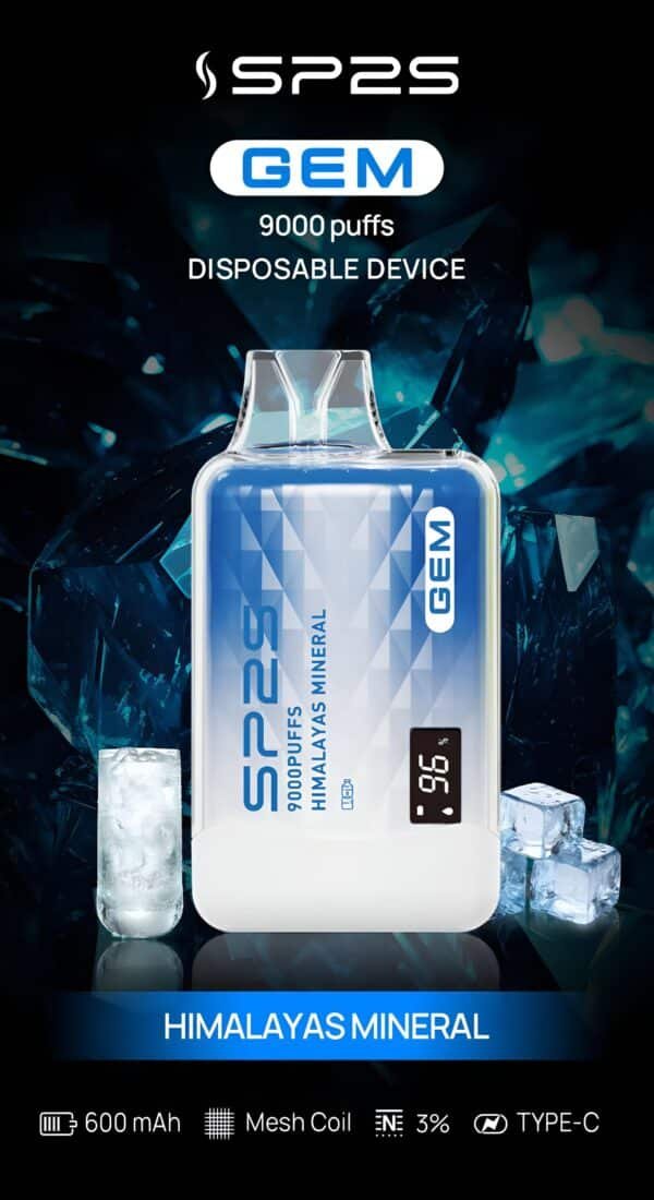 SP2 煙彈 SP2S GEM 9000 PUFFS 思博瑞抛棄式電子烟
