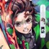 INF動漫主機 鬼滅之刃EVO聯名主機 兩段式+顯示屏 通用一代煙彈
