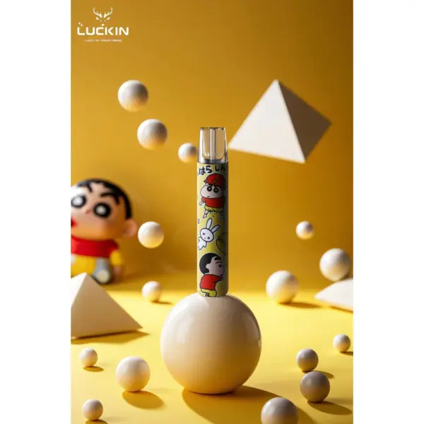 LUCKIN 幸運主機 蠟筆小新/鬼小子哪吒/kitty貓/史迪仔/叮噹貓 聯名款 通用悅刻relx一代煙彈