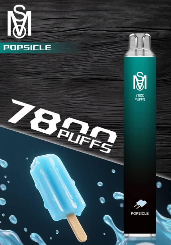 新品上市 爅嘶 MOS 7800 PUFFS 一次性抛棄式電子煙 買10送1