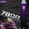 新品上市 爅嘶 MOS 7800 PUFFS 一次性抛棄式電子煙 買10送1