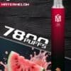 新品上市 爅嘶 MOS 7800 PUFFS 一次性抛棄式電子煙 買10送1