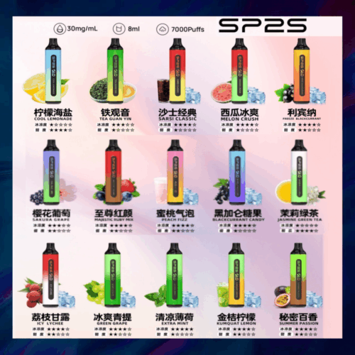 SP2S 7000 PUFFS 一次性抛棄式 711到付