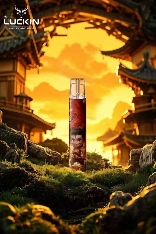 LUCKIN 幸運主機 蠟筆小新/鬼小子哪吒/kitty貓/史迪仔/叮噹貓 聯名款 通用悅刻relx一代煙彈
