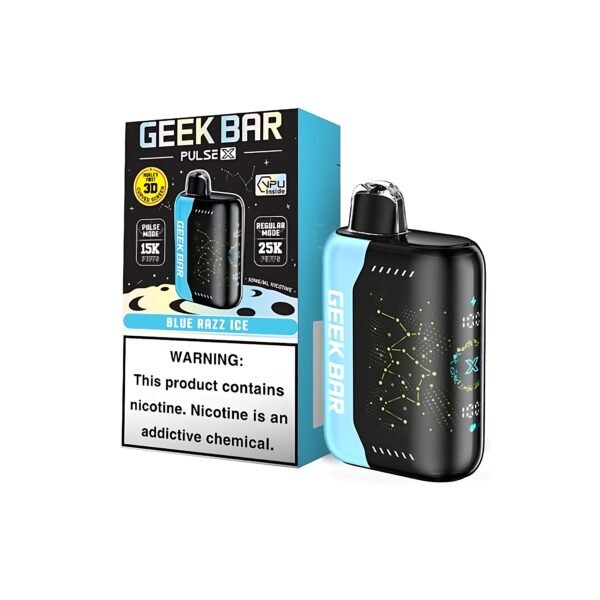 歐美爆款 GEEK BAR Pulse X 25000 口 脈衝一次性抛棄式電子煙推薦