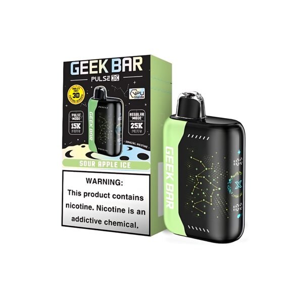歐美爆款 GEEK BAR Pulse X 25000 口 脈衝一次性抛棄式電子煙推薦