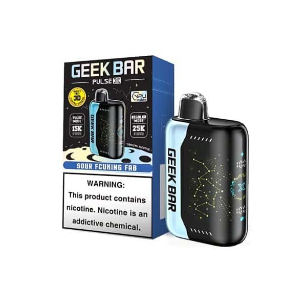 歐美爆款 GEEK BAR Pulse X 25000 口 脈衝一次性抛棄式電子煙推薦