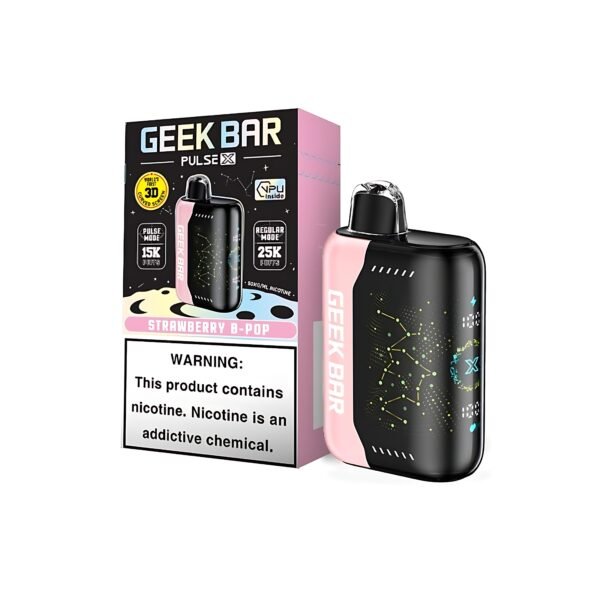 歐美爆款 GEEK BAR Pulse X 25000 口 脈衝一次性抛棄式電子煙推薦
