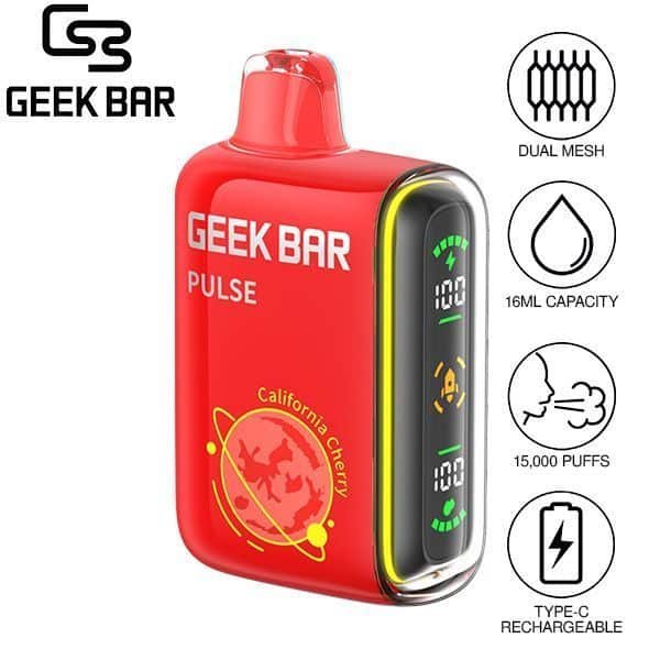 歐美爆款 geekbar 15000 puffs 一次性抛棄式電子煙 16ml油倉