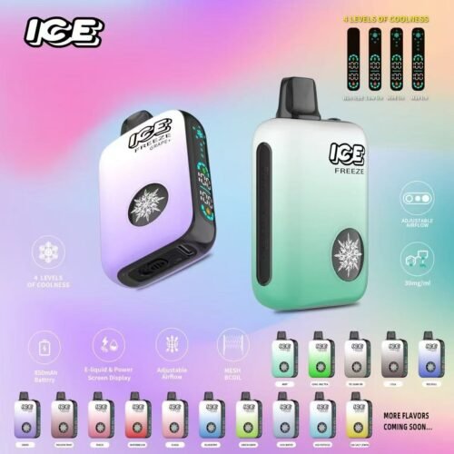 ICE 10000 Puffs一次性電子煙 四檔調節 20ml大油倉