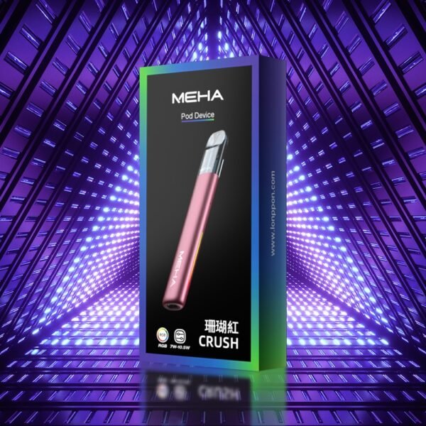 MEHA魅嗨一代主機 3段式調節 兩側呼吸燈發光 通用一代煙彈